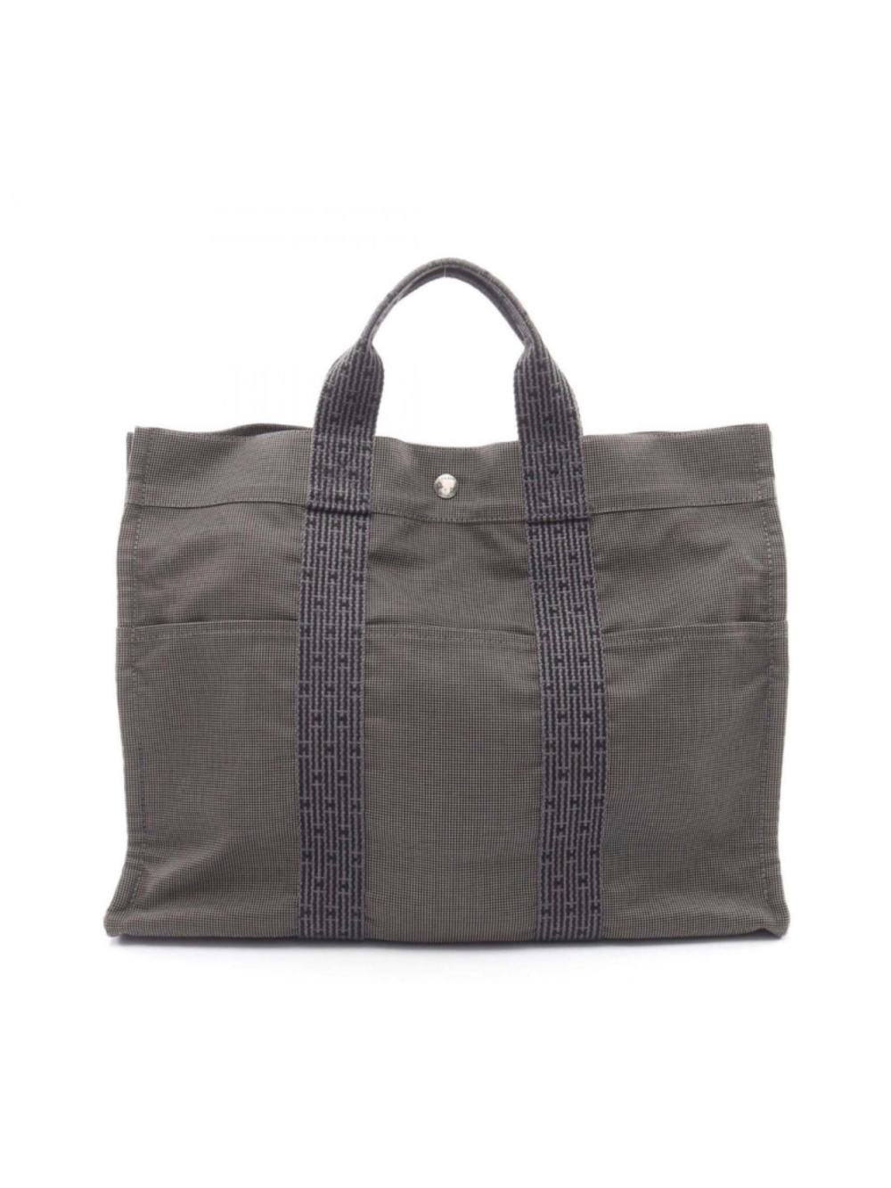 Women's Hermès Herline MM Tote Bag One Size Gray/Black
